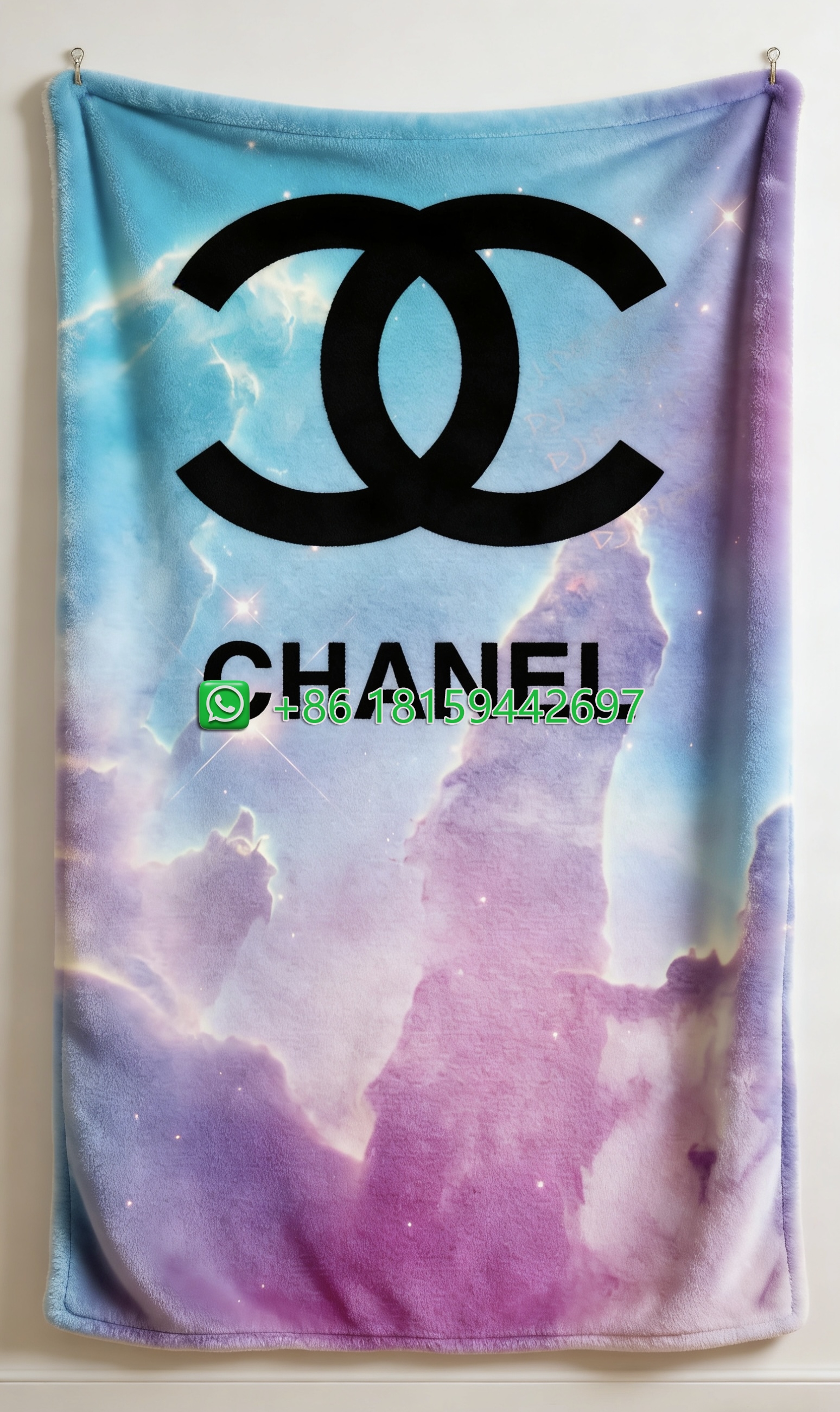 Chanel Throw Blankets